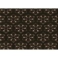 thumbnail image 1 of Ahgly Company Machine Washable Indoor Rectangle Transitional Coffee Brown Area Rugs, 4' x 6', 1 of 7