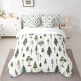 thumbnail image 2 of Erosebridal Tree Branches Bedding Sets Twin Size,Botanical Plants Comforter Sets with Sheets,Breathable Reversible Bed in a Bag Twin size,Cartoon Decor,7pcs, 2 of 6