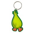 thumbnail image 1 of Trolls Official Fuzzbert Rubber Keychain, 1 of 1