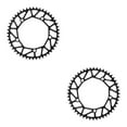 thumbnail image 4 of Youkk Alloy Crank set - Durable Precise Fit Smooth Operation - Guaranteed Compatibility Bicycles Crank 48T  black 2Set, 4 of 6