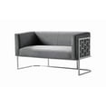 thumbnail image 1 of Canadian Cinderella Loveseat Grey, 1 of 3