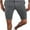 Dark Gray, variant on IROINNID Men's Casual Plaid Flat-Front Shorts With Pocket