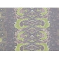 thumbnail image 2 of Zelouf Sheer Matte Jersey Print  , Sewing, DIY, Crafts Fabric by the Yard, 729 Lime/choc, 1 Yard, 2 of 2