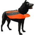 thumbnail image 6 of DogLine - Dog Life Jacket Dog Life Vest for Swimming and Boating in Hi-Viz Colors with Reflective Strips Mesh Underbelly for Draining and Drying and Top Carry Handle(Neon Orange: Girth 11" - 15"), 6 of 7