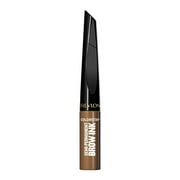 Revlon ColorStay Semi-Permanent Brow Ink Waterproof Eyebrow Enhancer Gel, 352 Soft Brown Ink, 0.09 fl oz.