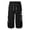 A-Black855, variant on Printed Cropped Pants for Men Relaxed-Fit Urban Streetwear Everyday Casual Trousers