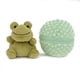 thumbnail image 3 of Plushland Animal de peluche de 6.0 in con cremallera sorpresa para esconder huevos, regalo inspirado en primavera para niñas y niños, cumpleaños, día de la madre (rana), 3 of 4