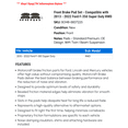 thumbnail image 2 of Front Brake Pad Set - Compatible with 2013 - 2022 Ford F-350 Super Duty RWD 2014 2015 2016 2017 2018 2019 2020 2021, 2 of 2