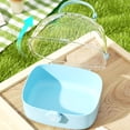 thumbnail image 6 of Hamster Cages with Water Bottle Breathable Outdoor Hamster Carrier Cage for Travel Cage Convenient Pet Carry Supplies, 6 of 9