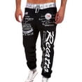 thumbnail image 5 of Product category Men’s Gym Pants Trousers Elastic Casual Drawstring Long Print Loose Waistline Comfortable Performance Wear, 5 of 5