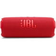 thumbnail interactive-video image 1 of Open Box JBL Flip 7 - Portable waterproof and drop-proof speaker, Bold JBL Pro Sound with AI Sound Boost, 16Hrs of Playtime, and PushLock system with interchangeable accessories (Red), 1 of 10