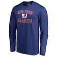 thumbnail image 2 of Men's Royal New York Giants Victory Arch Long Sleeve T-Shirt, 2 of 3