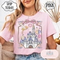 thumbnail image 5 of Castle Tinkerbell Coquette Vintage T-Shirt, Disney World Shirt, Magic Kingdom Vacation Tee, Mickey Tower Shirt, Coquette Disney Shirt, 5 of 6