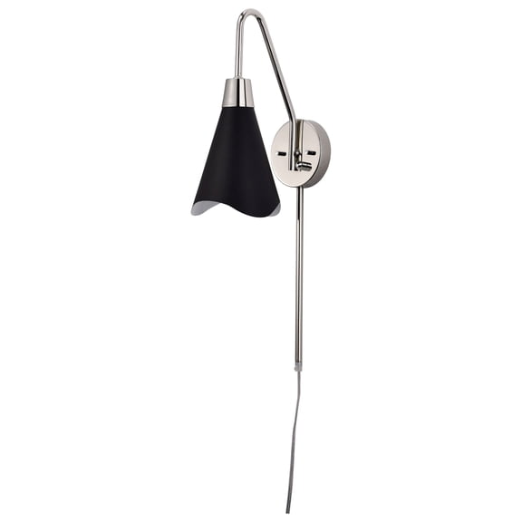 Nuvo Lighting - Tango - 1 Light Wall Sconce In Mid-Century Modern Style-14