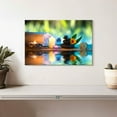 thumbnail image 2 of Elephant Stock Zen Spa Candles Wall Art - Horizontal Canvas Wall Art - Hallway Wall Decor - Wellness Canvas - Brown And Beige Decor - 12" x 8", 2 of 8