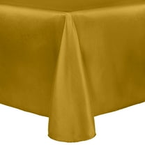 Ultimate Textile Reversible Shantung Satin - Majestic 72 x 120-Inch Oval Tablecloth