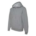 thumbnail image 2 of Jerzees Adult NuBlend Full Zip Hooded Sweatshirt, L, Athletic Heather, 2 of 2