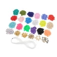 thumbnail image 1 of Kit de Fabrication de Bijoux en Argile Perles en Argile 24 Compartiments Kit de Fabrication de Bracelets Installation Facile, 1 of 5