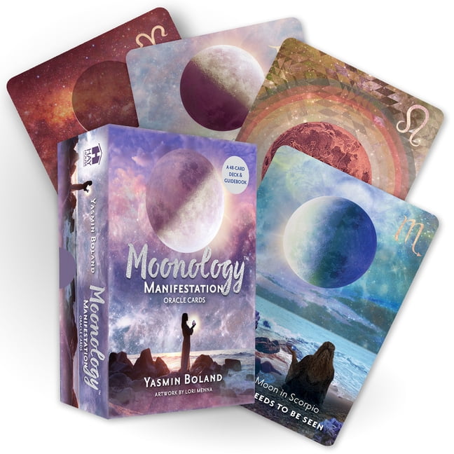 Moonology Manifestation Oracle : A 48-Card Deck and Guidebook (Cards)