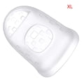 thumbnail image 3 of Seitruly Protectores de silicona para dedos de guitarra, protectores antideslizantes para ukelele, ahuecados, transparentes, hipoalergénicos, Videojuegos y accesorios XL transparente, 3 of 6