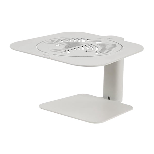Soporte de báscula perfecl para máquina de café estante de báscula electrónica ajustable impermeable Blanco Estilo B