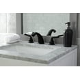 thumbnail image 2 of Kingston Brass KB960 Magellan Widespread Bathroom Faucet with Retail Pop-Up, Matte Black, 2 of 5