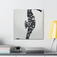 thumbnail image 4 of Seahorse Pointillism Scene - Canvas, 4 of 10