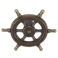 thumbnail image 2 of Handles Alloy Single Hole American Retro Steering Wheel Shape Wardrobe Door Drawer Pulls, 2 of 4