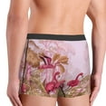 thumbnail image 4 of Bingfone Flamingos In The Tropical Forest Men's Underwear - Casual Stretch Boxer Briefs-XX-Large, 4 of 7