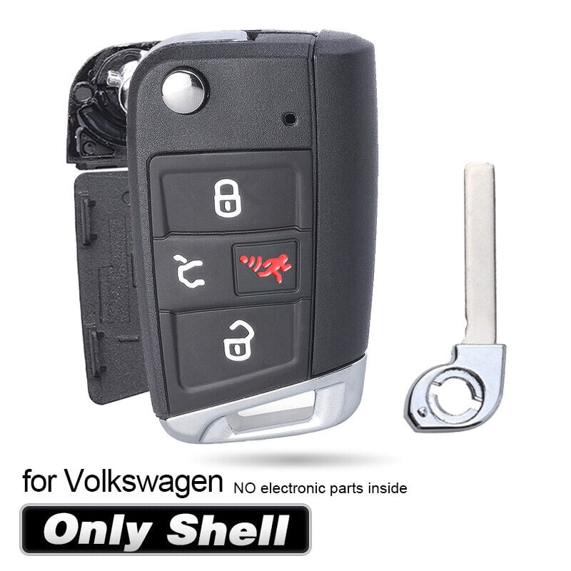 Smart Remote Key shell Case Fob for Volkswagen VW Atlas GTI Jetta 2015