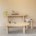 thumbnail image 7 of Mango Furniture Co. Inc. Ridge Console Table-Solid Pine Wood, Natural Finish, 7 of 7