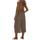thumbnail image 3 of TaTaai Women's Summer Casual Solid Adjustable Spaghetti Strap Backless Jumpsuit with Pockets 7/8 Length Loose Fashion Romper Gift, 3 of 6