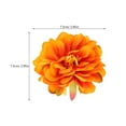 thumbnail image 2 of WEUVEB 6Ud Flores Falsas Para Adornos Y Artesanías Con Material Ligero Y, 2 of 6