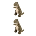 thumbnail image 2 of Methold Dinosaurio Artificial Mordedura de juguete Molar Realista Ligero Divertido Juguete Masticar Dentición Hueso Corgi Ejercicio Verde Verde oscuro 2piezas, 2 of 6