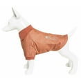 thumbnail image 4 of Pet Life PLHL2TNMD Active Fur-Flexed Relax-Stretch Wick-Proof Performance Dog Polo T-Shirt, Tan - Medium, 4 of 9