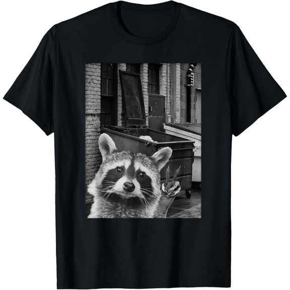 Funny Raccoon Selfie Shirt - Raccoon T-Shirt Tops Tee