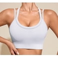 thumbnail image 5 of Sports Bras for Women HIigh Support, Cross-Back Padded Strappy High Impact Sports Bras for Women Large Bust, 5 of 7