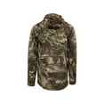 thumbnail image 2 of MidwayUSA Men's Grid Fleece Quarter Zip Hoodie Realtree Max-1 XT 3XL, 2 of 2