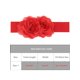 thumbnail image 4 of Cinturón Elástico Ancho de Doble Flor Grande INSPIRE CHIC para Mujeres, Cinturones de Cintura Chunky para Vestir Hasta 75cm/29.53" Rojo, 4 of 6