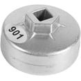 thumbnail image 2 of 901 65mm 14 llave ranurada filtro de aceite llave de tubo herramienta tapa llave inglesa 901 removedor de carcasa de aluminio herramienta de extracción de coche Ormromra YQ-1678, 2 of 8