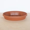 thumbnail image 6 of Bloem Terra 12.75" Bottom Width Plastic Plant Saucer | Fits 16-inch Terra Planters | Lightweight UV-Resistant Flower Pot Tray | Terra Cotta | 2-Pack, 6 of 6