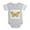 Heather Gray, variant on CafePress - Fantasy Butterfly 6 - Cute Infant Baby Football Bodysuit