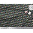 thumbnail image 2 of Soimoi Silk Fabric Abstract Dots Shirting Decor Fabric Printed Yard 42 Inch Wide, 2 of 3