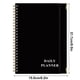 thumbnail image 5 of Planificador 2026, cuaderno espiral A5, organizador de agenda diaria de 81 hojas y 162 páginas con funda de cuero y marcapáginas para una gestión eficiente del tiempo y planificación de la, 5 of 8