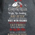 thumbnail image 3 of CafePress - Camping Rules T Shirt T Shirt - Women's Traditional Fit Dark T-Shirt, 3 of 4