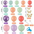thumbnail image 6 of Hands DIY Balloon Garland Kit Reusable Colorful Balloons Kit With Metal Butterfly Balloon Chain Knotter Balloons Arch Kit For Birthday Baby Shower Anniversary Bridal Wedding, 6 of 6