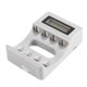 thumbnail image 2 of USB 4 ranuras Pantalla LED Cargador de batería AA / AAA Adaptador de carga de batería recargable universal Carga de baterías Advancent DZ6079-00B, 2 of 2