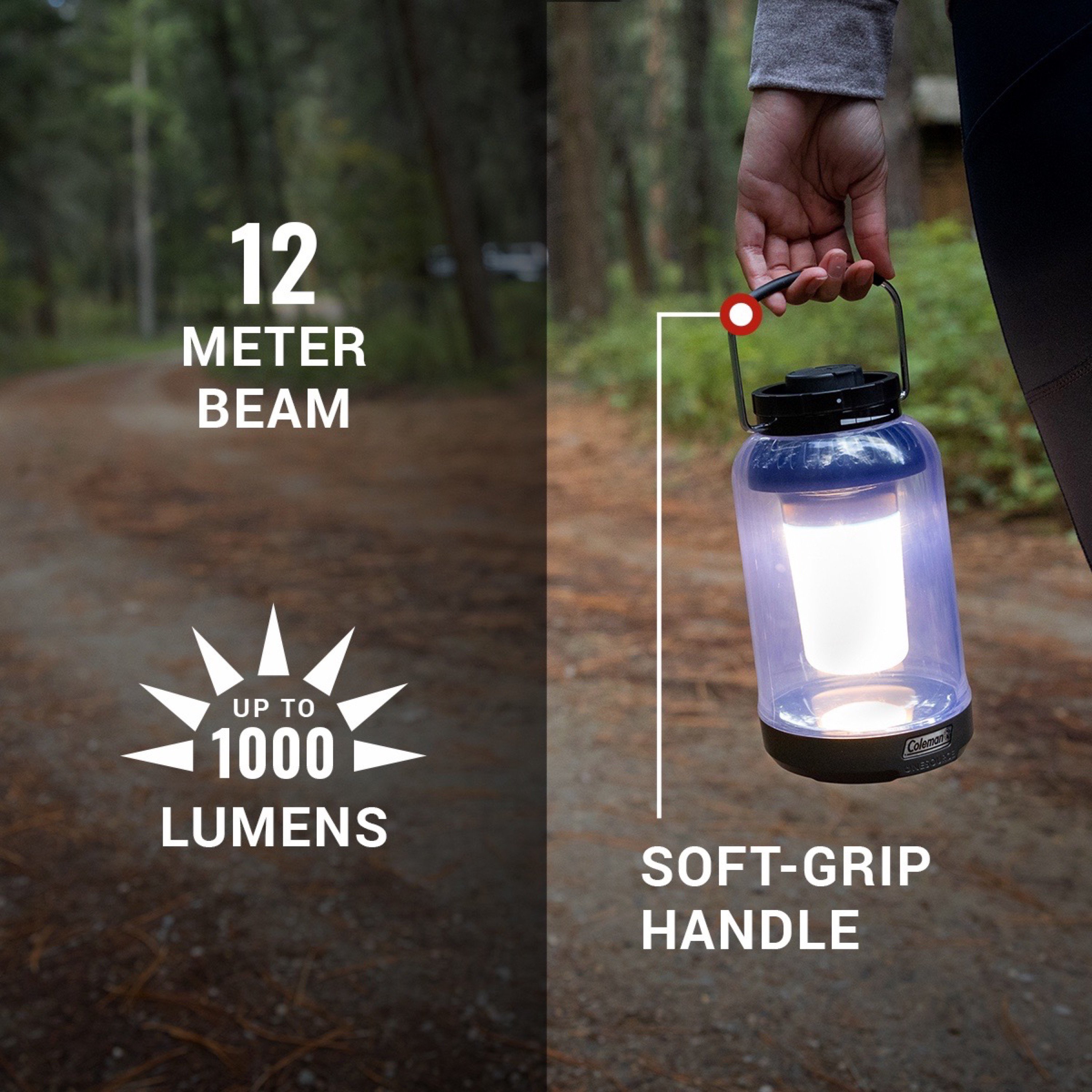 Coleman 1000 Lumens Electric Camping Lantern - Walmart.com
