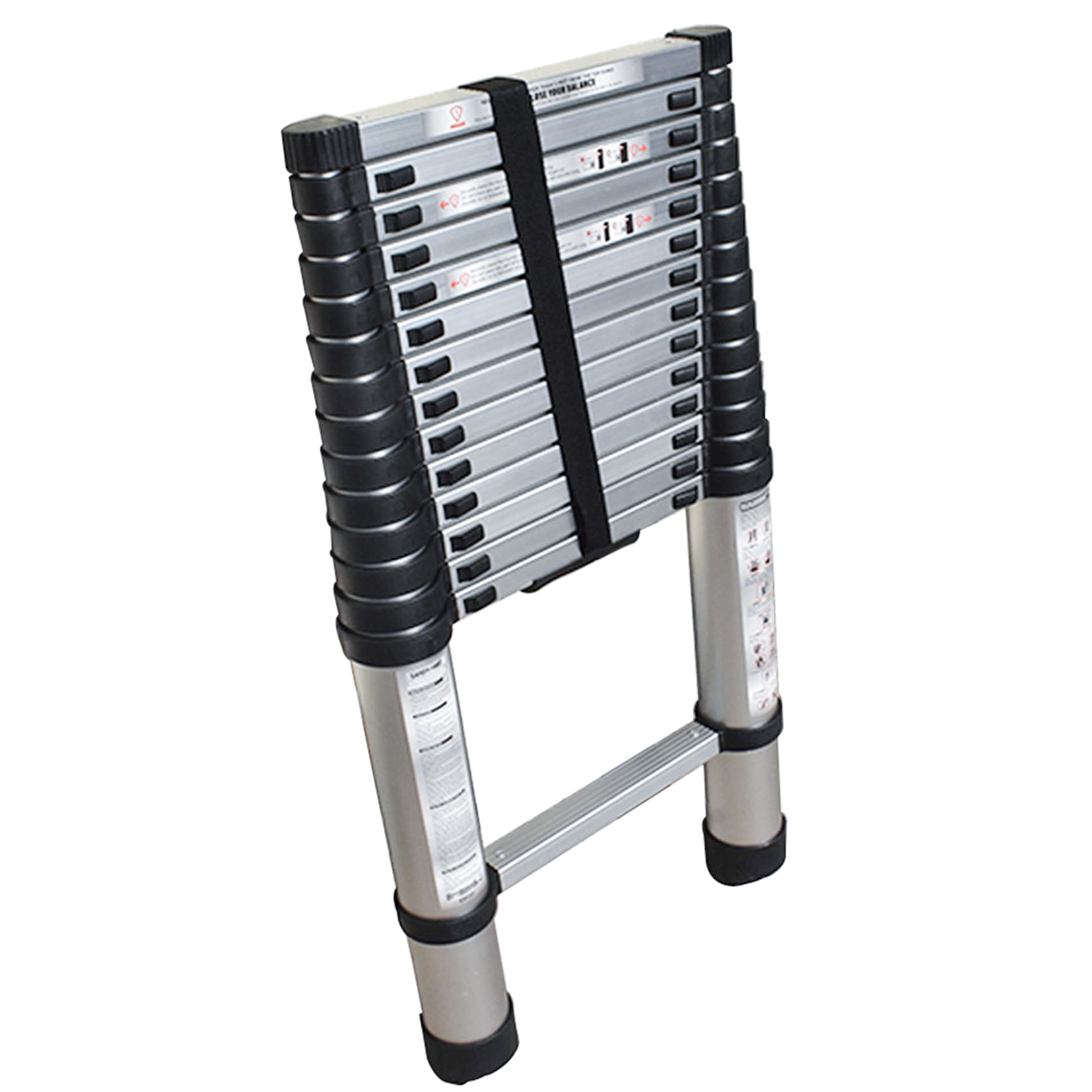 Labwork 12.5FT Telescoping Ladder, Lightweight Collapsible Ladders
