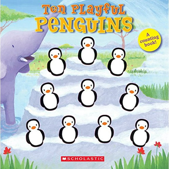 Pre-Owned Ten Playful Penguins (Board book) 0545794390 9780545794398